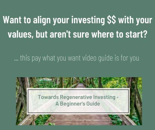 Beginner's Guide to Regenerative Investing